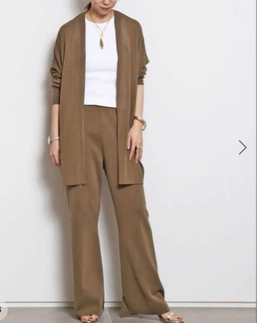 ドゥーズィエムクラス shake code ニットパンツ