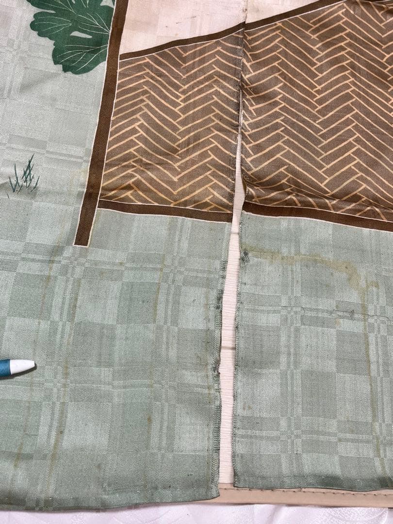 加賀のれん　菊柄　郷土　花嫁のれん