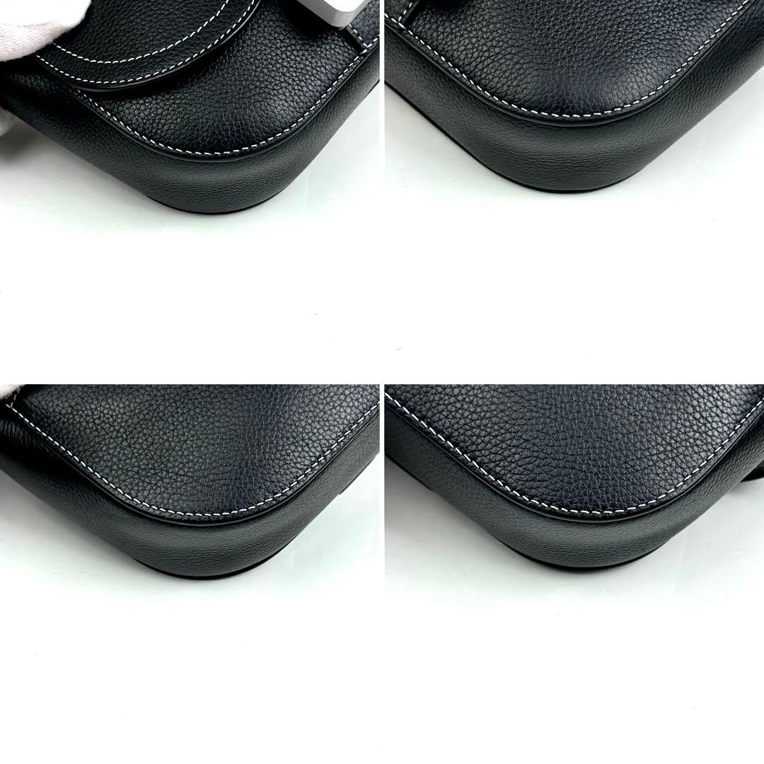 極美品■ディオール　サドル　ショルダーバッグ　メッセンジャー　ミニ　カーフレザー