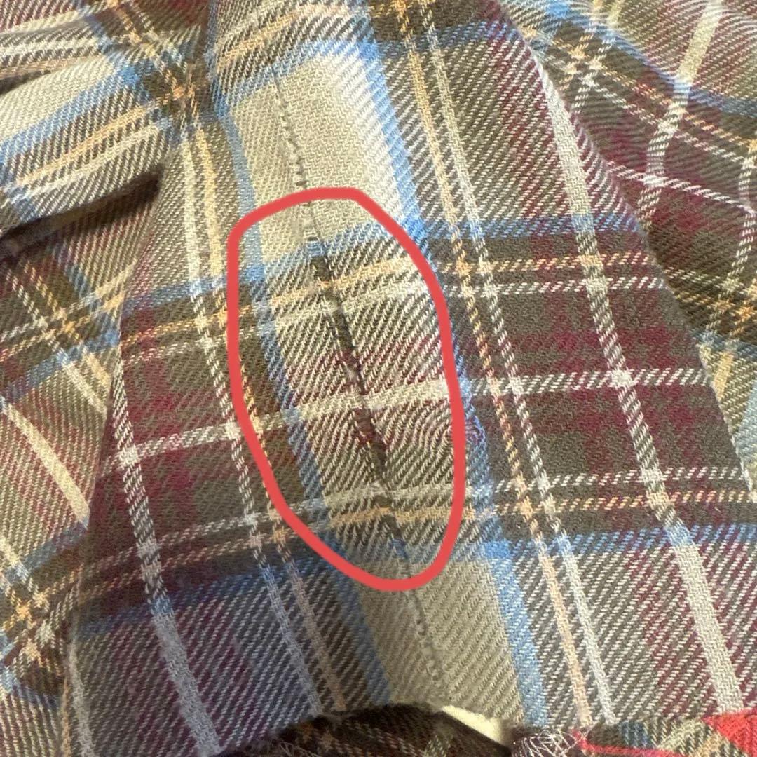 激レア♡Vivienne Westwoodチェックスカートバラ柄♡Mサイズ