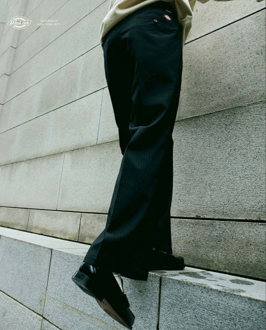 Dickies Saturdays NYC 875 Slacks 32 ブラック