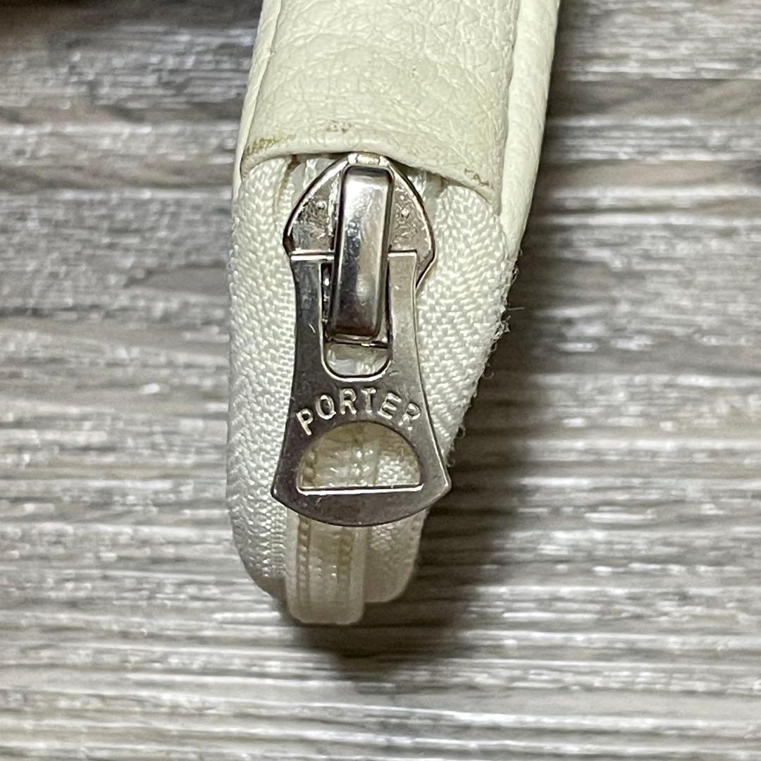 比較的美品 ポーター Shrink Key Pack シボレザー クロシェット