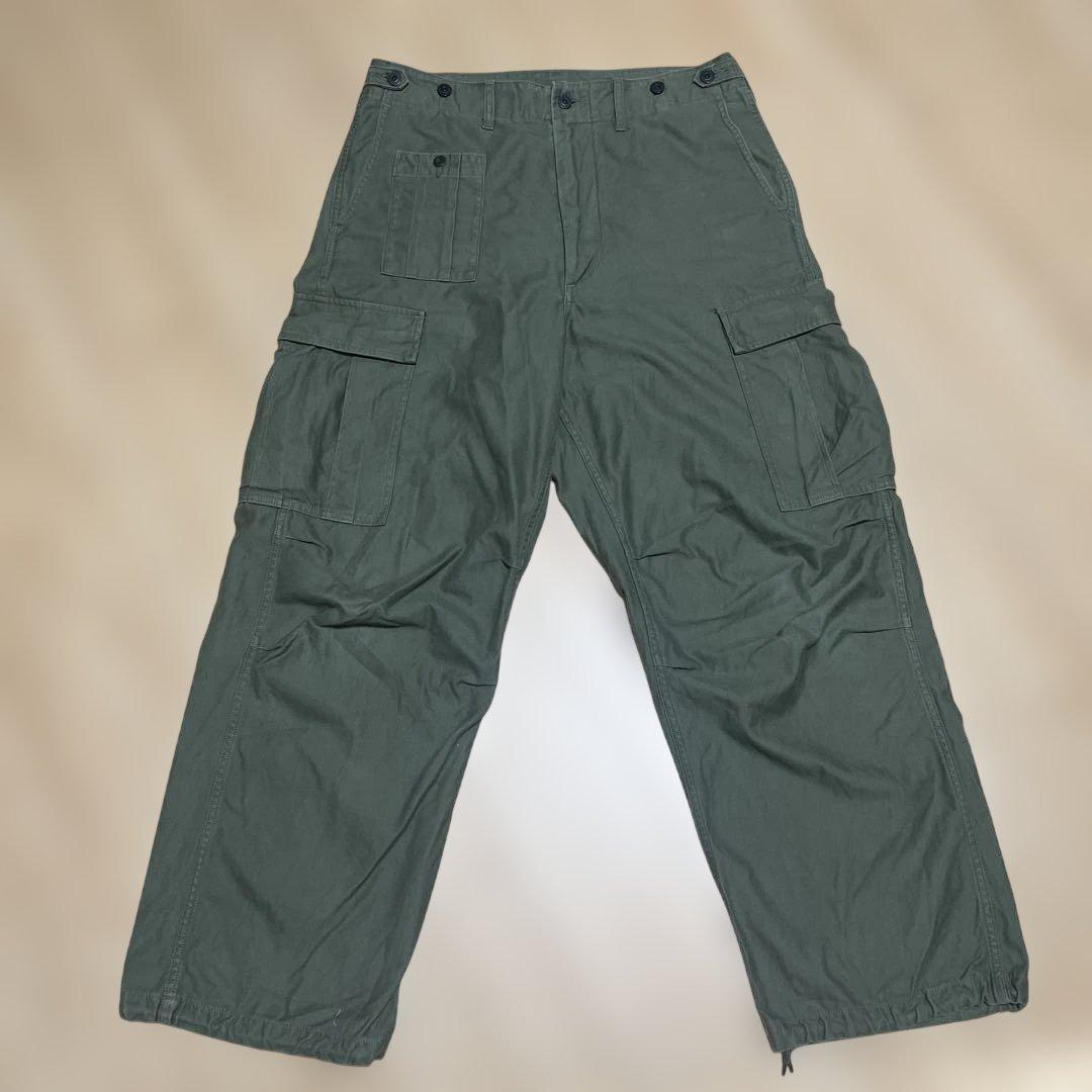 ナイジェルケーボン　アーミーカーゴパンツ　34