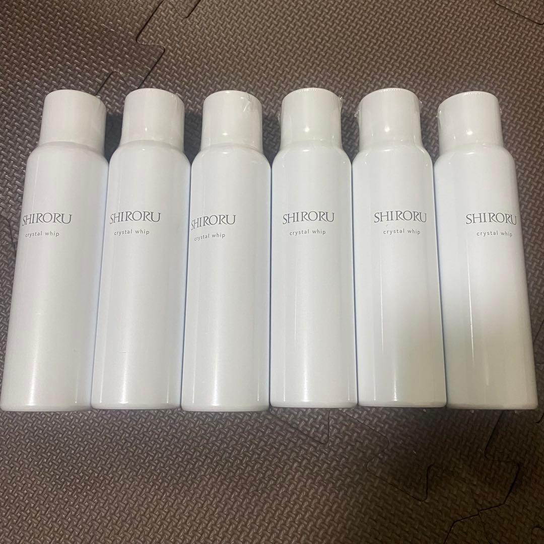 SHIRORU 炭酸洗顔料　6本まとめ売り