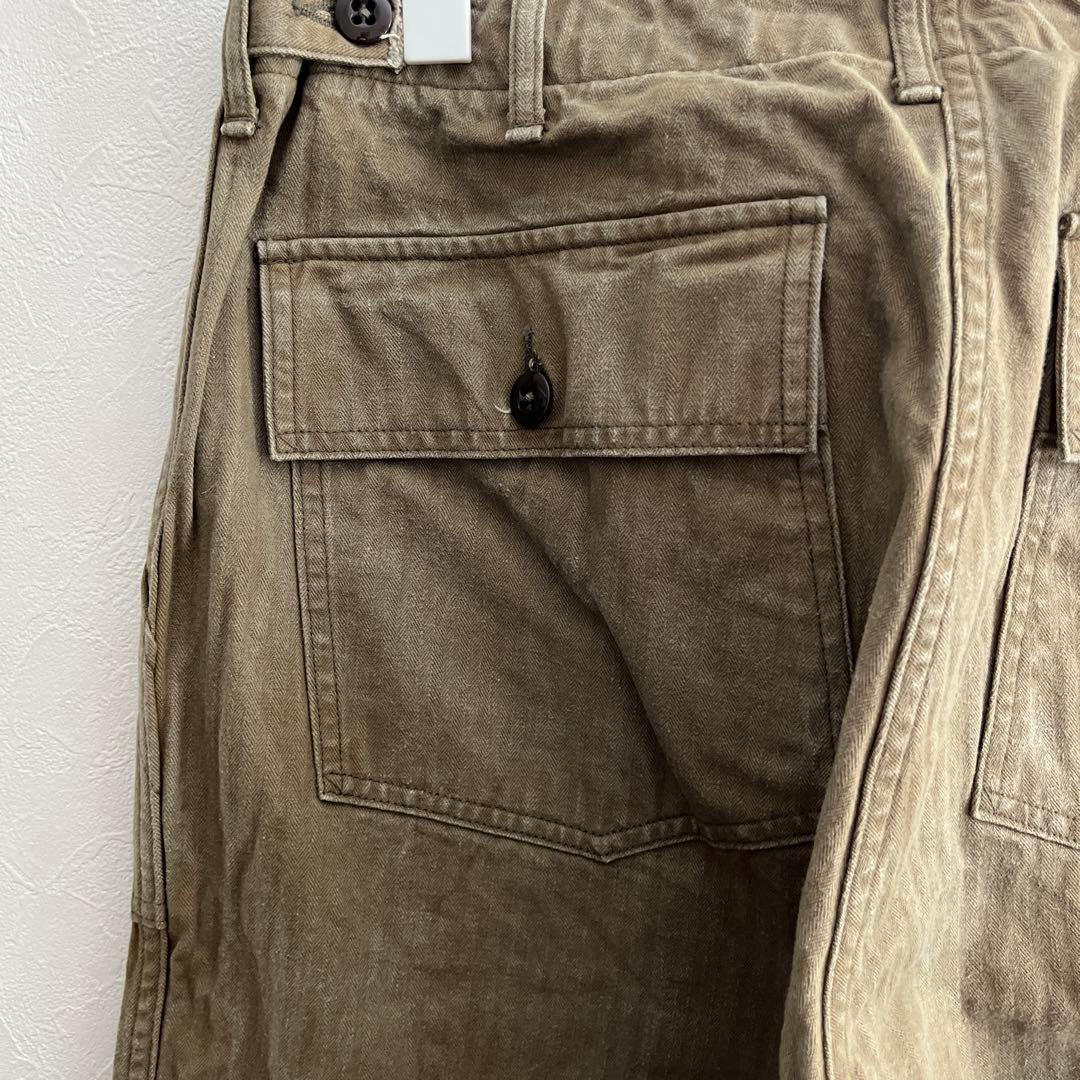 ウエアハウス 1086 HBT MILITARY PANTS 34インチ