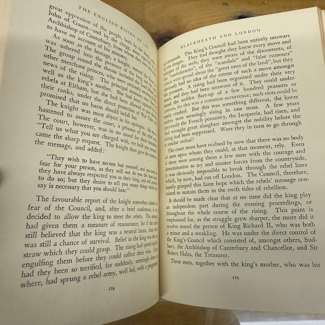 洋書 The English Rising of 1381 & The Good