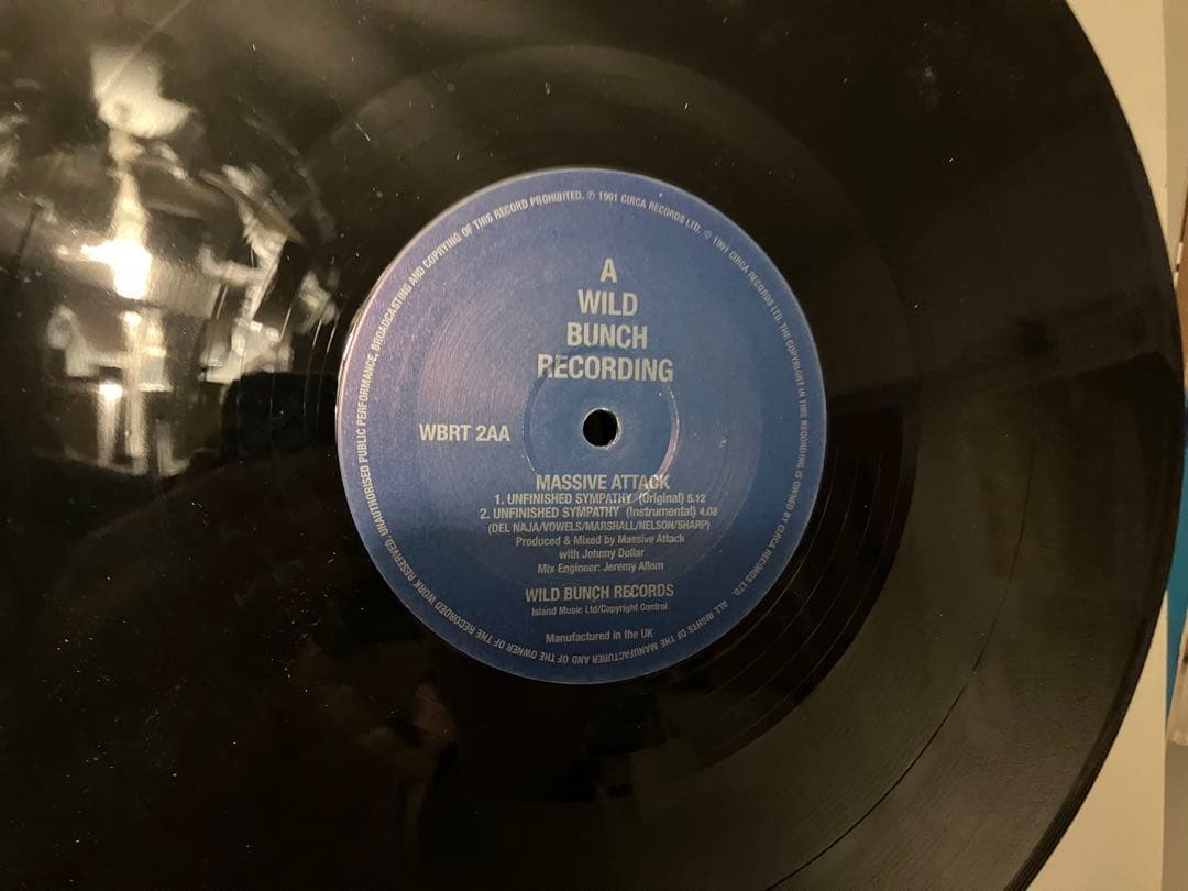 Massive Attack – Unfinished Sympathy 12”