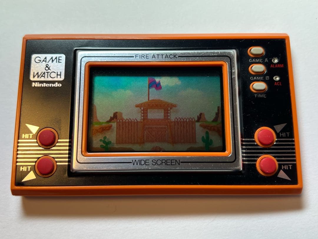 任天堂　 ゲームウォッチ　FIRE ATTACKファイアーアタック　箱説付