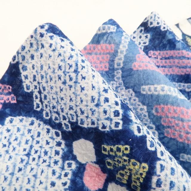 Raychel mama 新品 有松鳴海絞り 夏着物 高級浴衣 6056