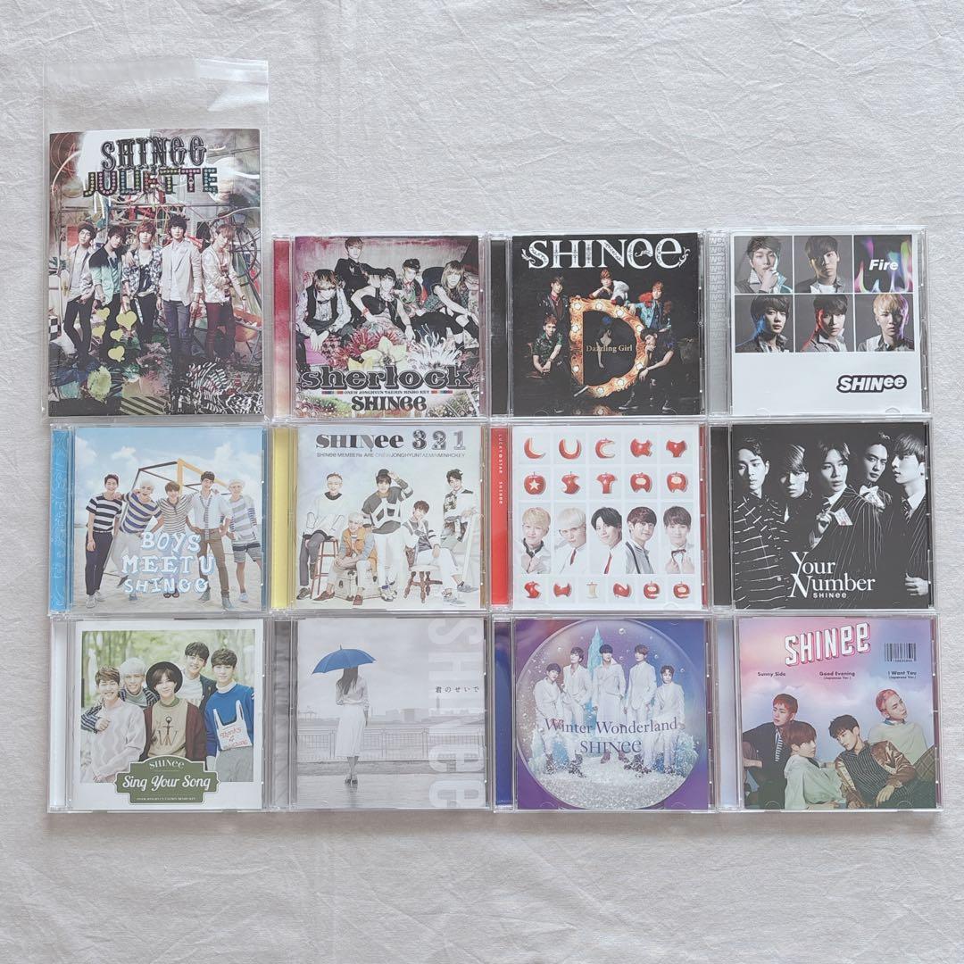 美品☆KEYトレカ付☆SHINee☆日本シングル☆CDまとめ売り