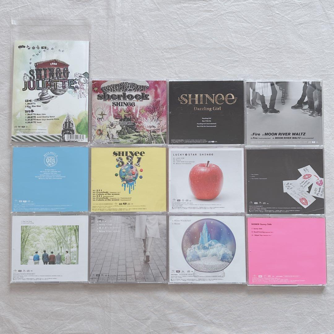 美品☆KEYトレカ付☆SHINee☆日本シングル☆CDまとめ売り