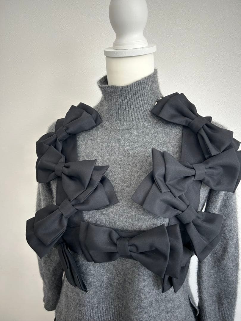 【数量限定】 リボン ハーネス ビスチェ フリーサイズ