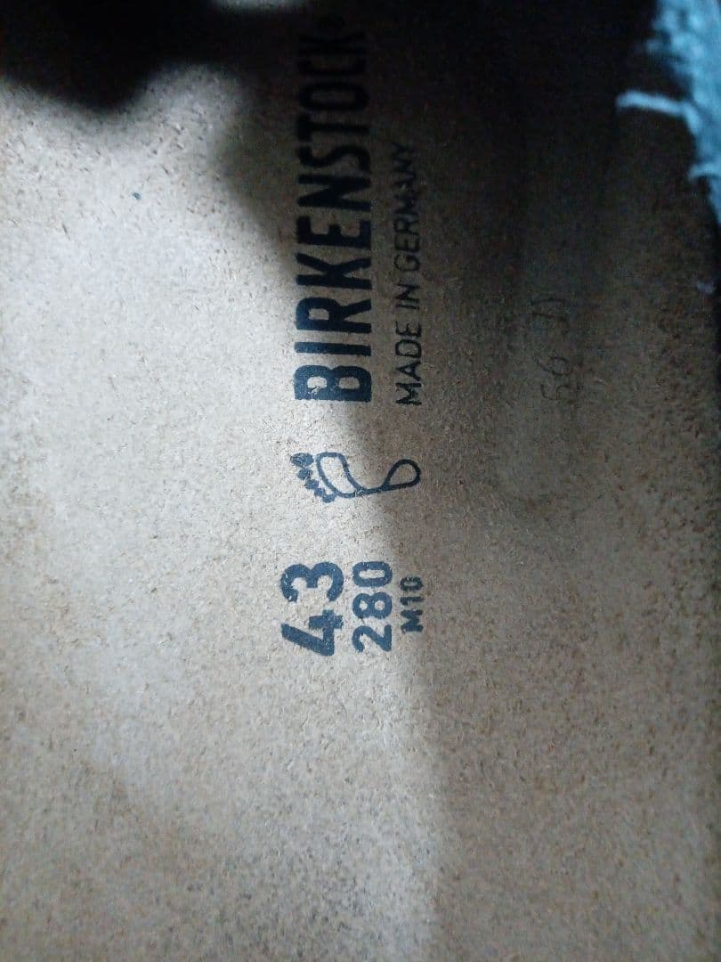 ビルケンシュトック ボストン ブラック 43 レギュラーフィット ドイツ製