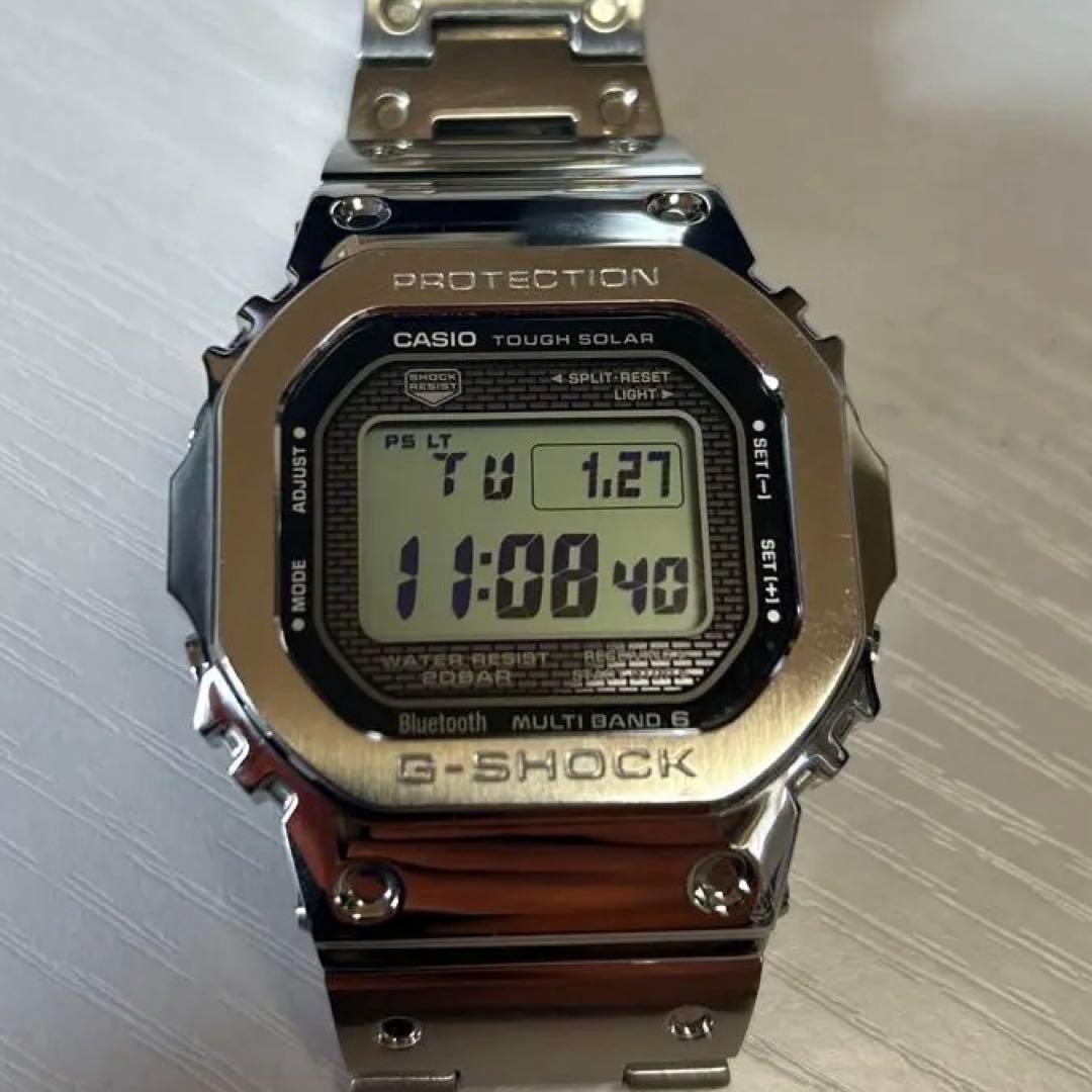 G-SHOCK GMW-B5000 フルメタル シルバー Gショック