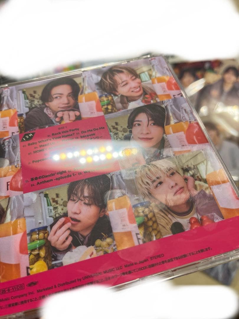 timelesz FAM 特典付き