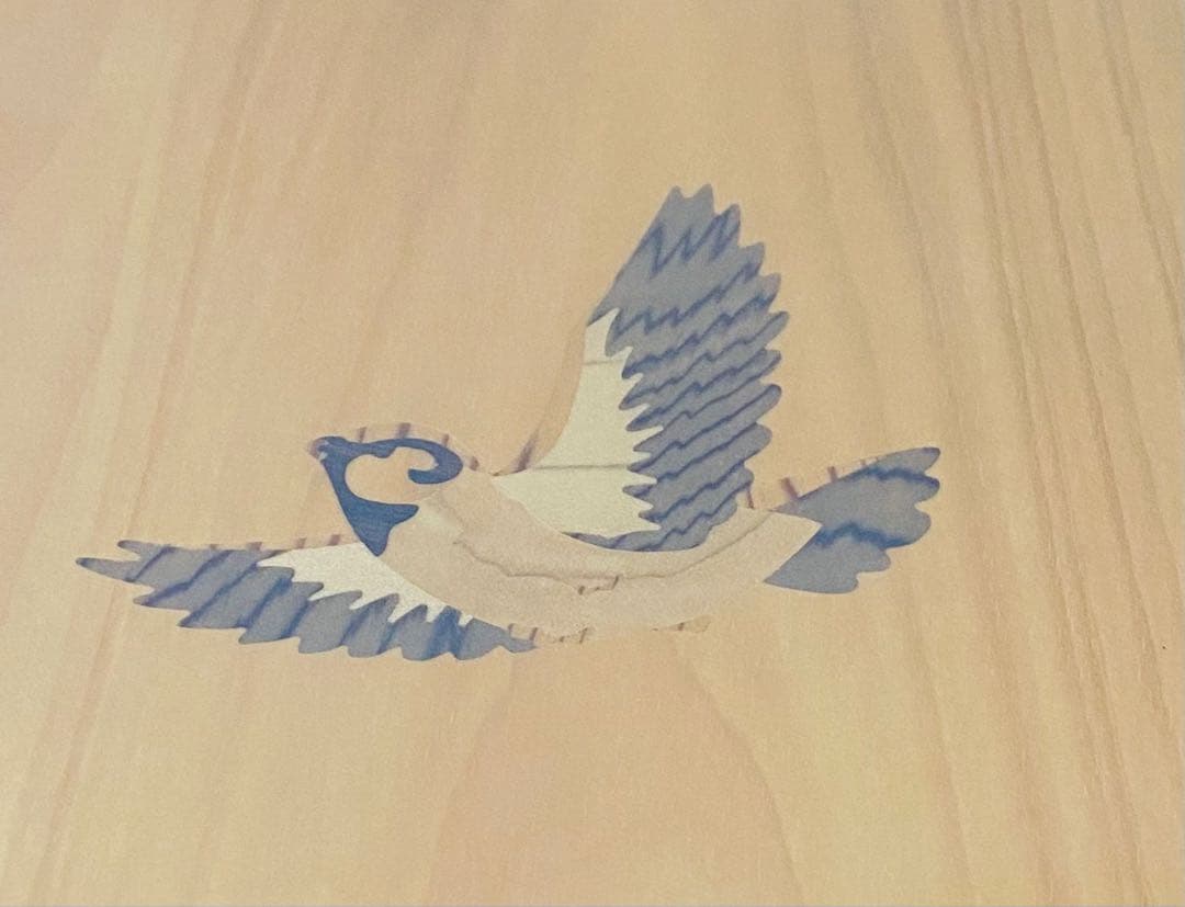 朴木立堂　富山木象嵌(ぞうがん) 額装