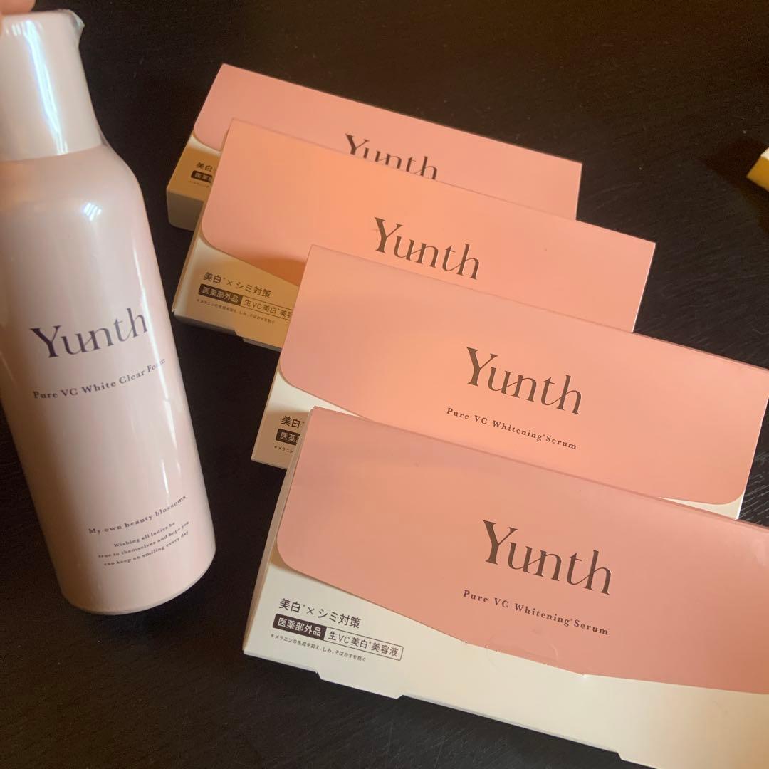 4箱　Yunth Pure VC Whitening Serum 28本