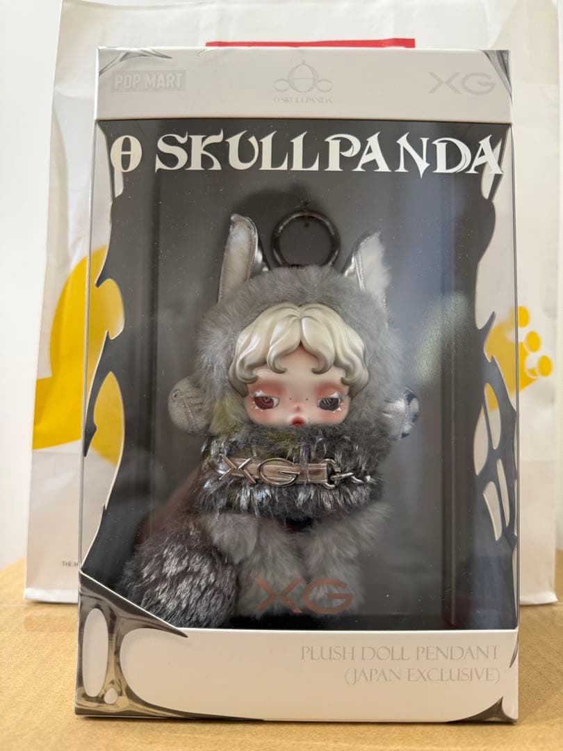 SKULLPANDA XG 日本限定 ぬいぐるみペンダント スカルパンダ