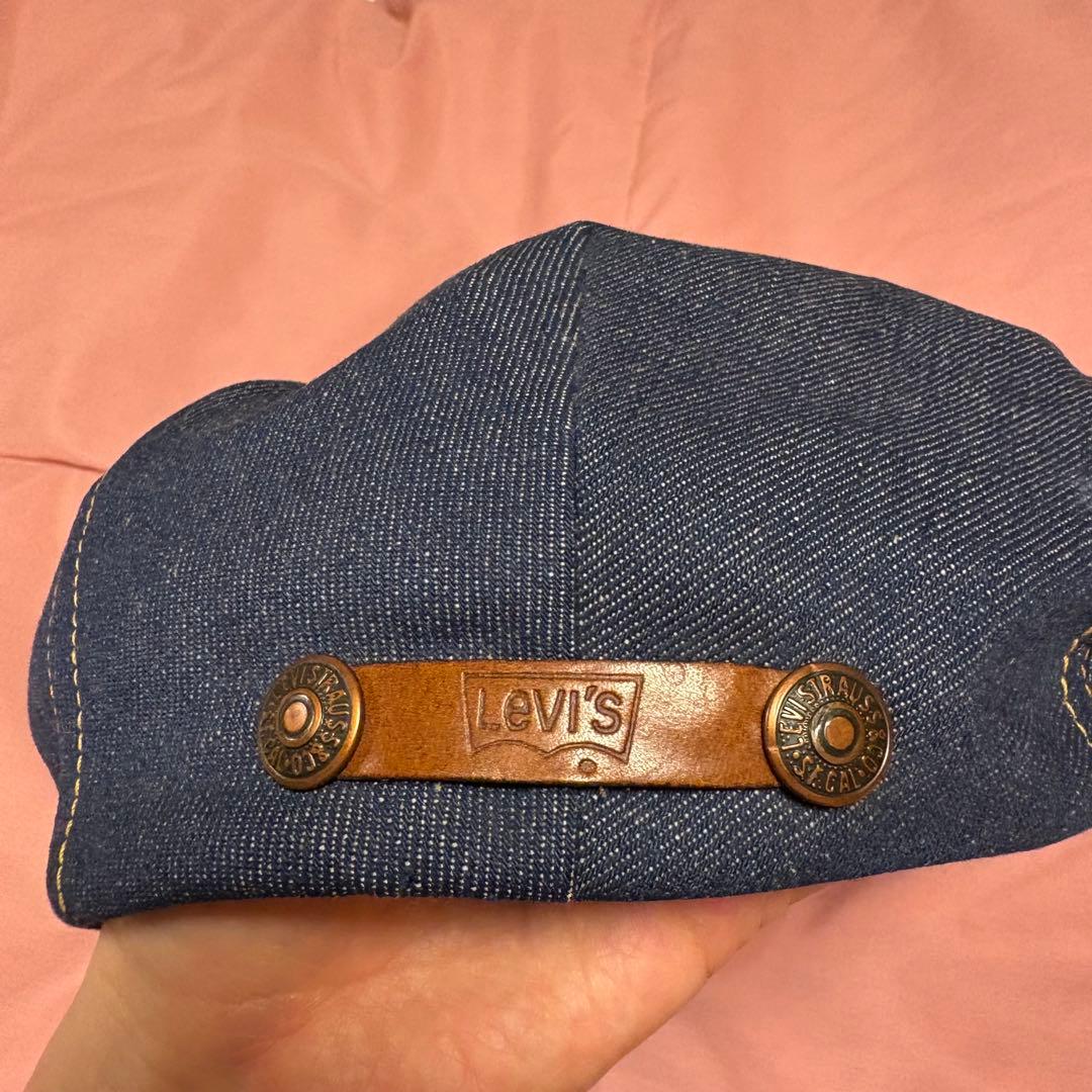 70s ヴィンテージ LEVI’S デニム ハンチング 濃紺