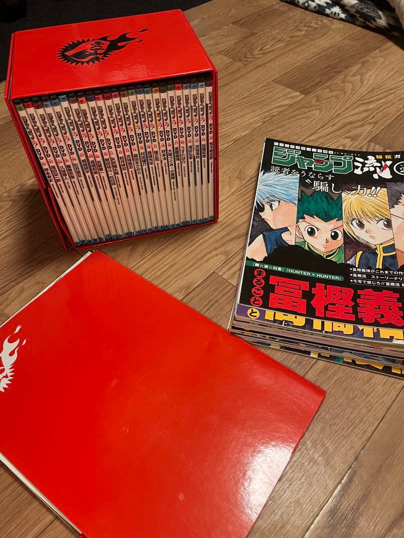 ジャンプ流れ　青年漫画 セット DVD付き　鳥山明先生のだけ無し