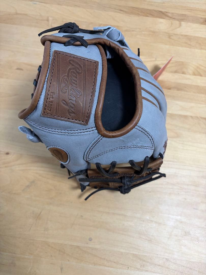 ローリングス グローブ 一般軟式 デニム グレー