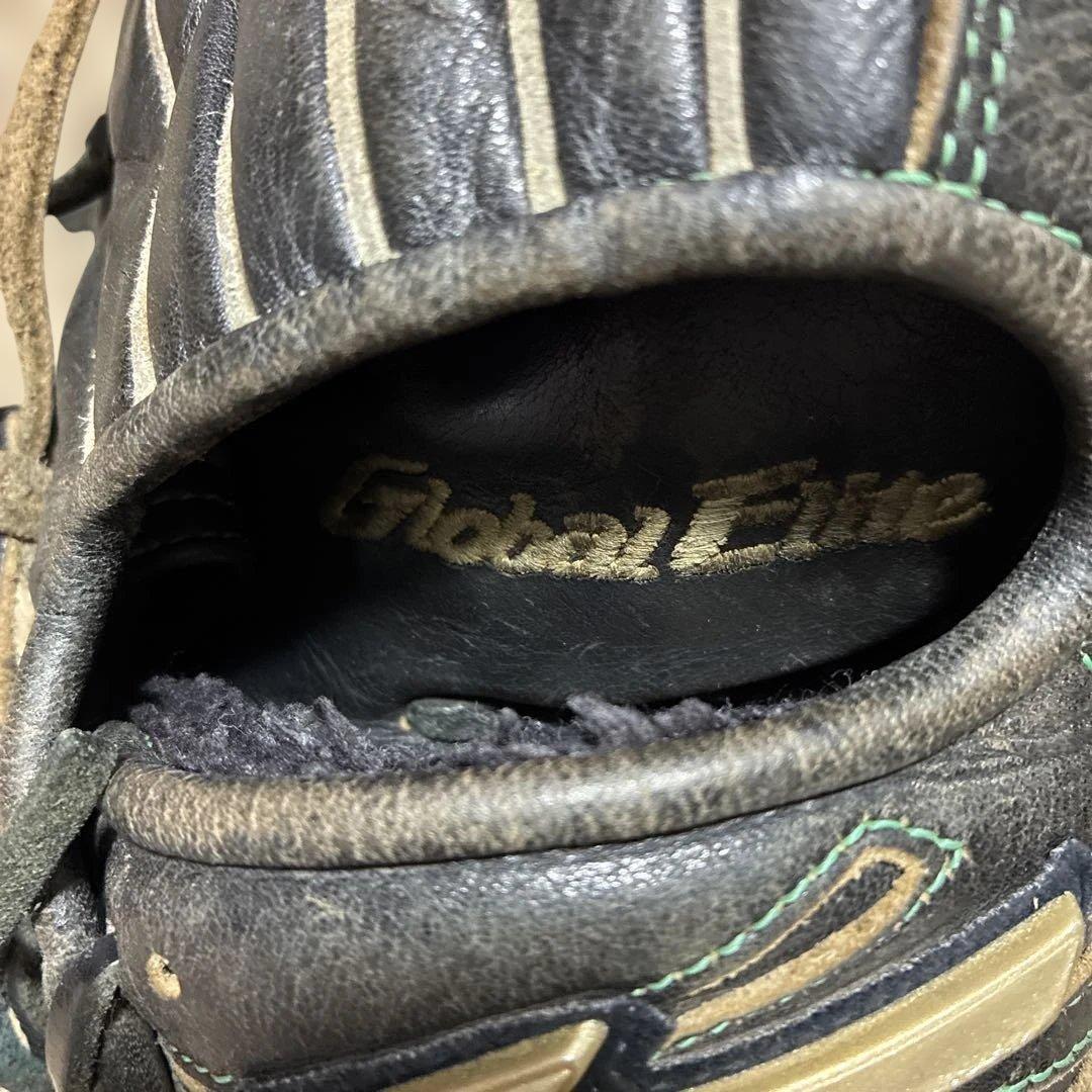 【限定】ミズノ グローバルエリートRG坂本モデル少年軟式L 右投げ　ブラックボア