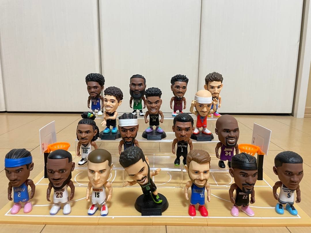 テ*ト様 NBA BALLERS 18体セット　フルコート・おまけ付き