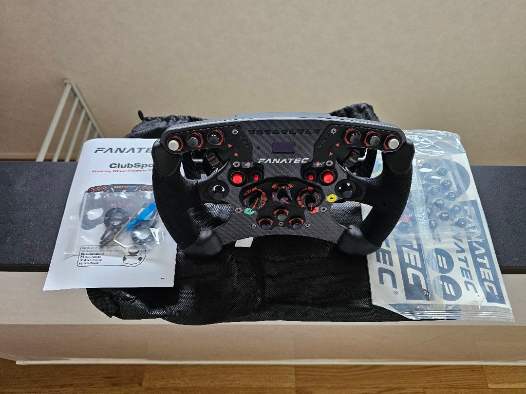 Fanatec Formula V2.5X + QR2 + APM セット