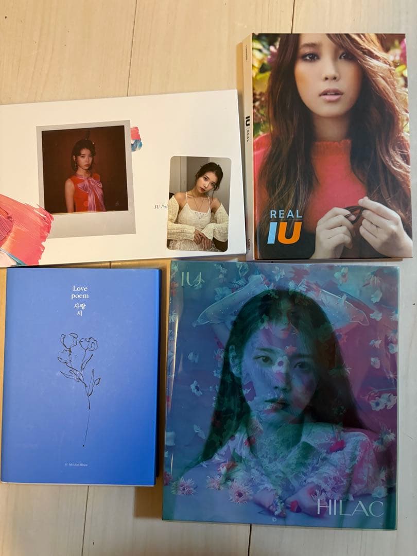 IU アルバム トレカ　セット