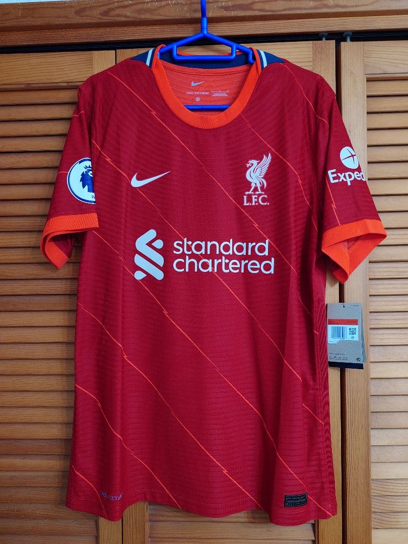 リバプール　21-22　ホーム　オーセンティックユニフォーム