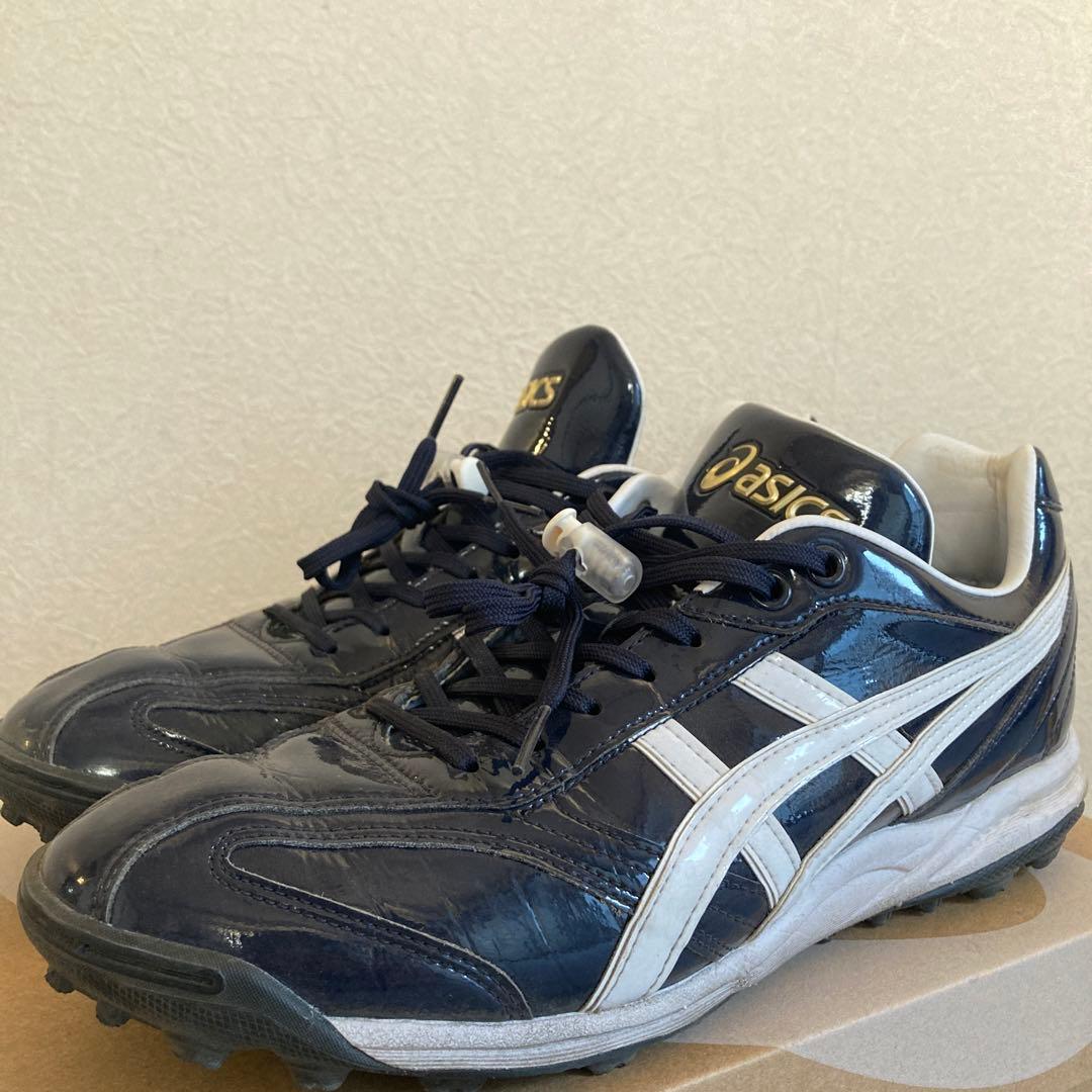 asics トレーニングシューズ ネイビー/ホワイト