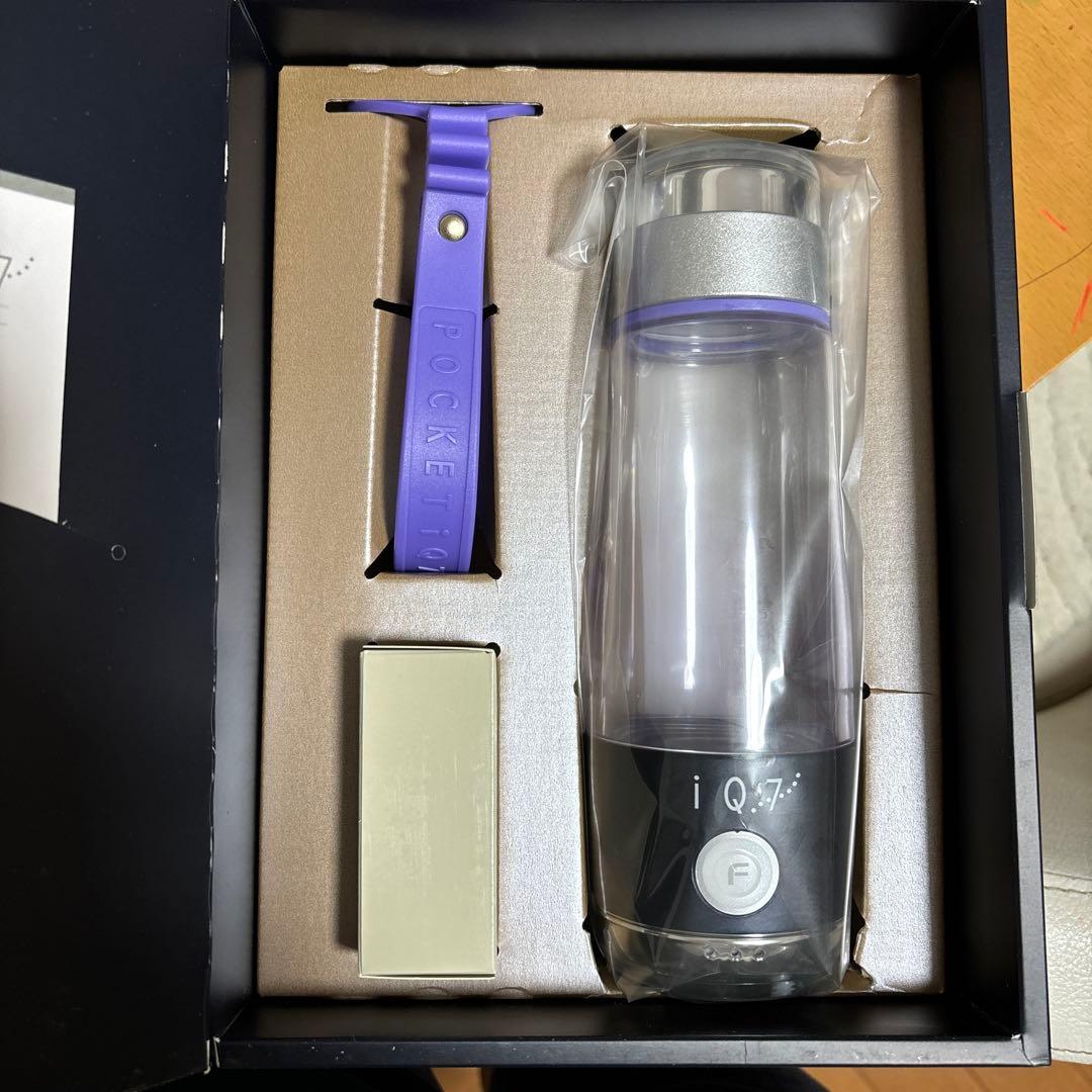 フラックス水素水生成器 POCKET IQ7 ネイビー