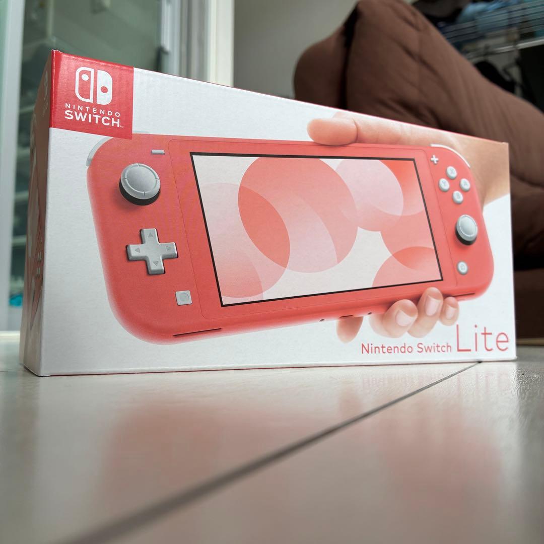 ニンテンドースイッチ コーラル 本体 switch lite 新品未使用