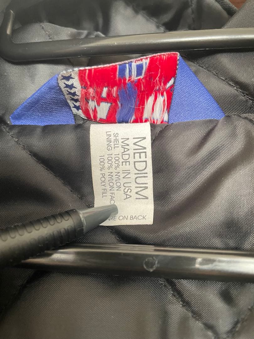 asw コーチジャケット　キルティング　フード付き　サイズM usa製