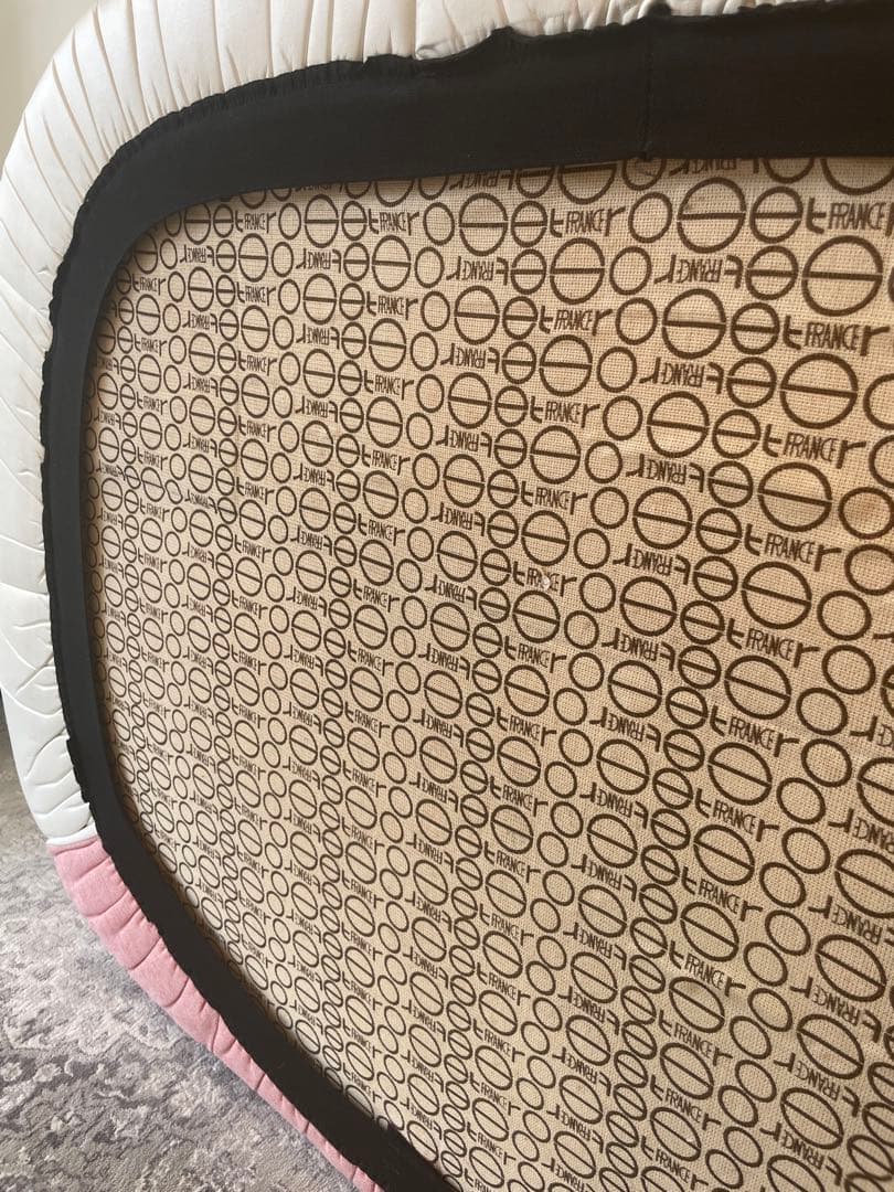 【コンサっ子】 リーンロゼ ブリガンタン　2pピンクカーブソファ