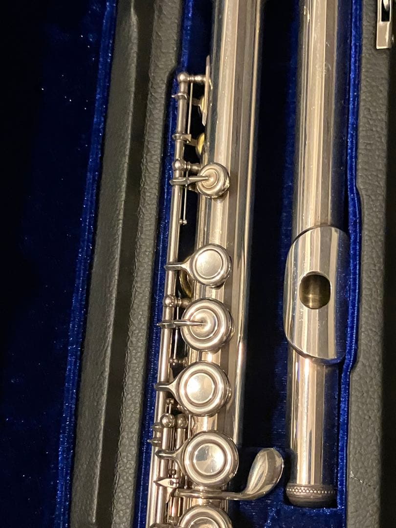 一月末値下げYAMAHA YFL-351S フルート H足部管つき