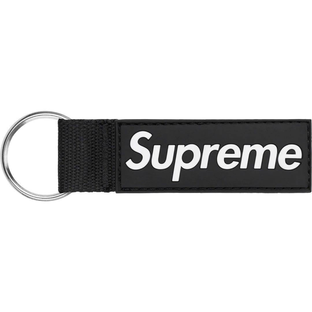 【新品】★タグ付★Supreme Webbing Keychain