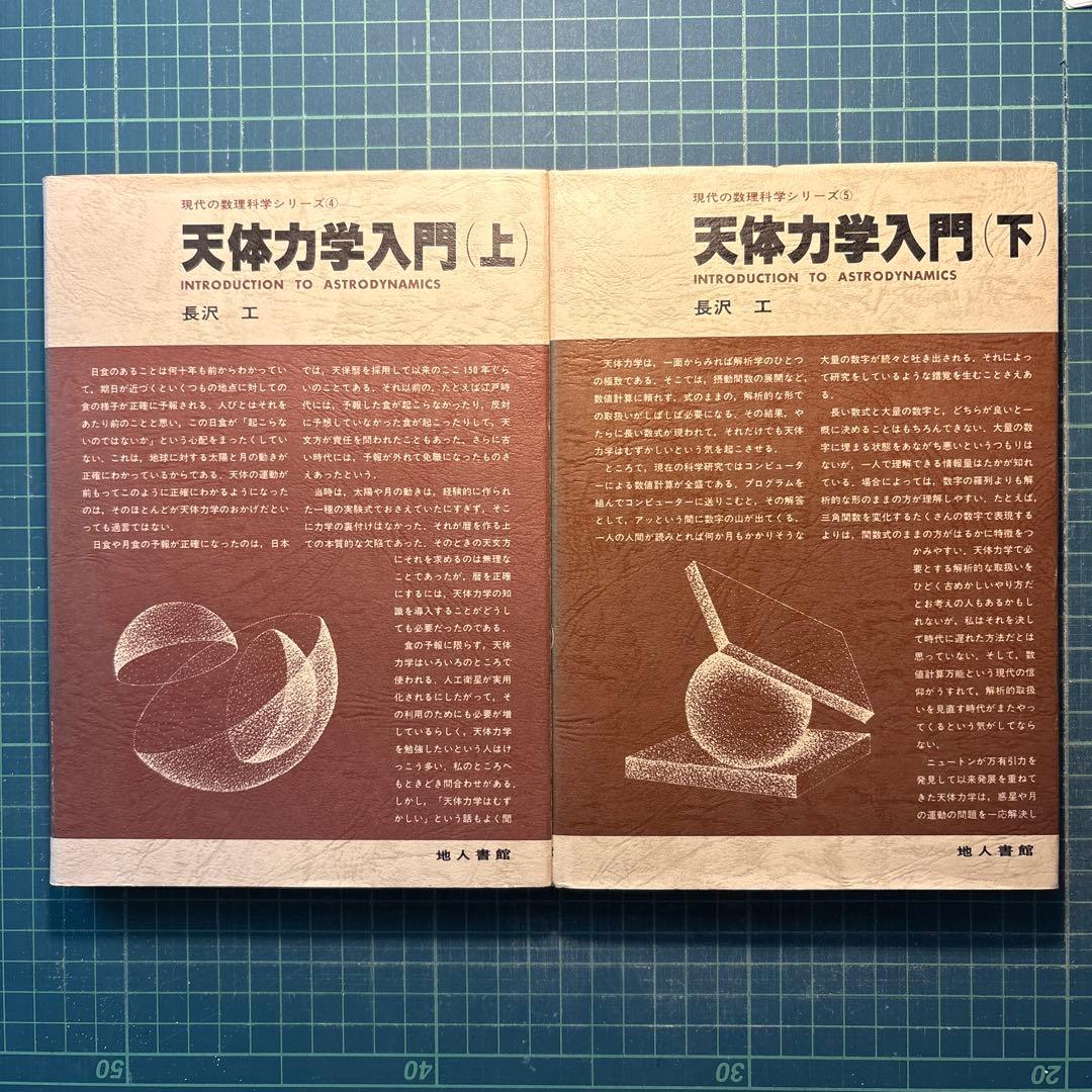長沢 工　天体力学入門 (上) / (下) 2冊セット