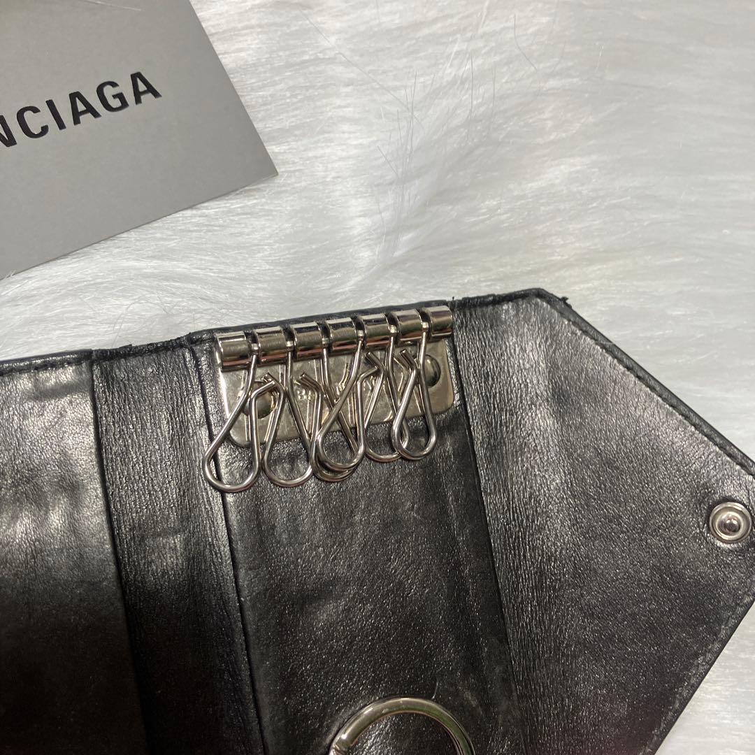 キーケース　バレンシアガ　キーリング　ストラップ　キーホルダー　財布