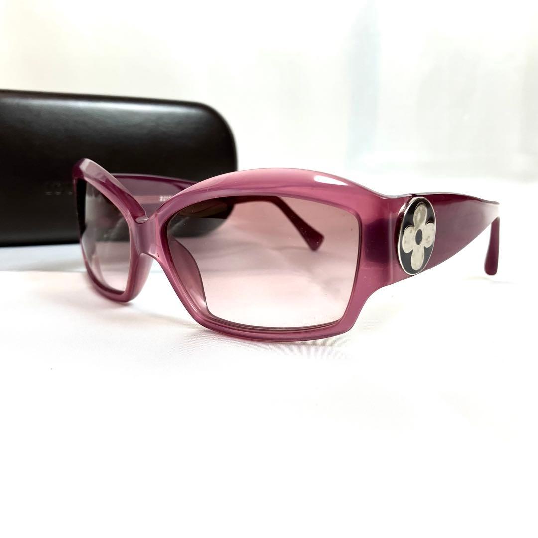 【極美品】ルイヴィトン　サングラス　ウルスラ　パープル　Z0103E