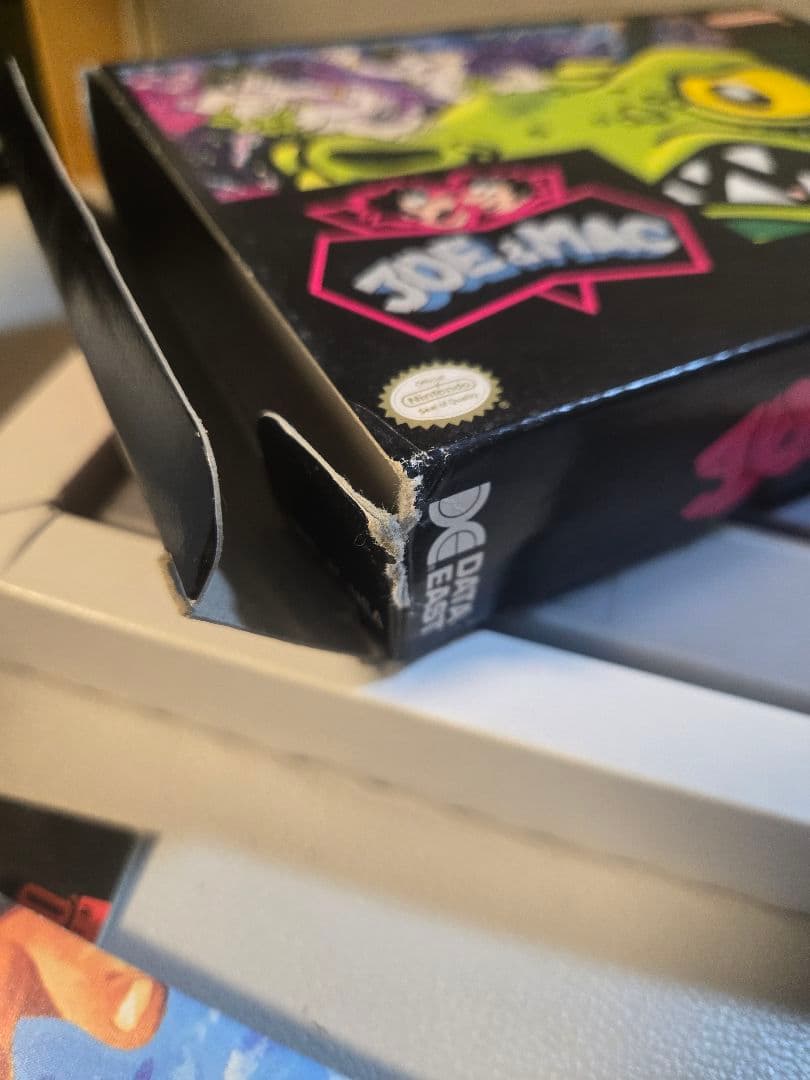 Nintendo　snes joe&mac 北米版　スーパーファミコン