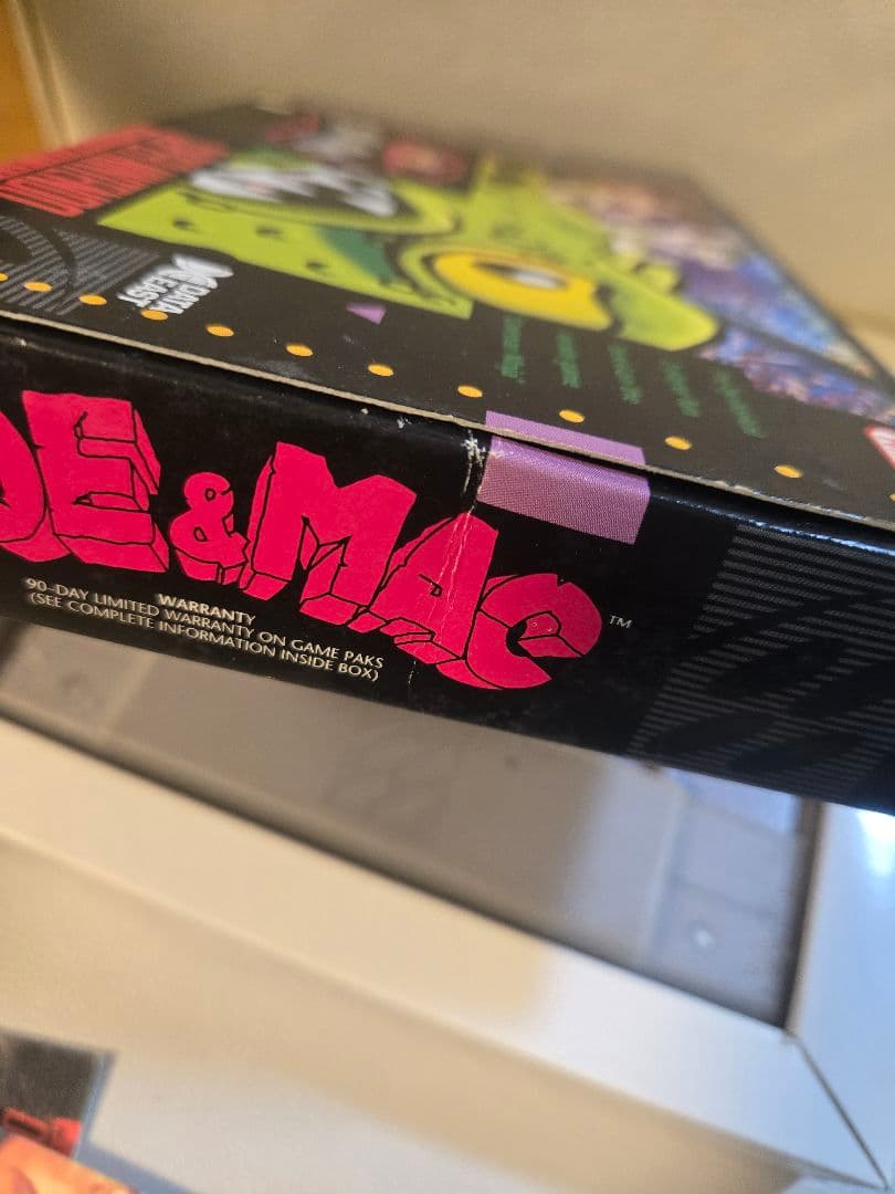 Nintendo　snes joe&mac 北米版　スーパーファミコン