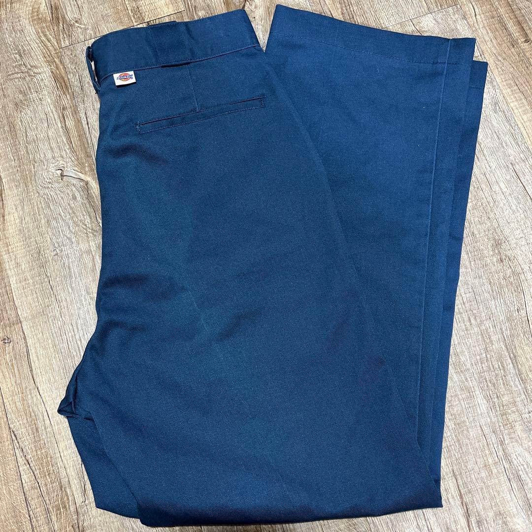 【希少】USA製 80s Dickies 874 チビタグ TALON W32