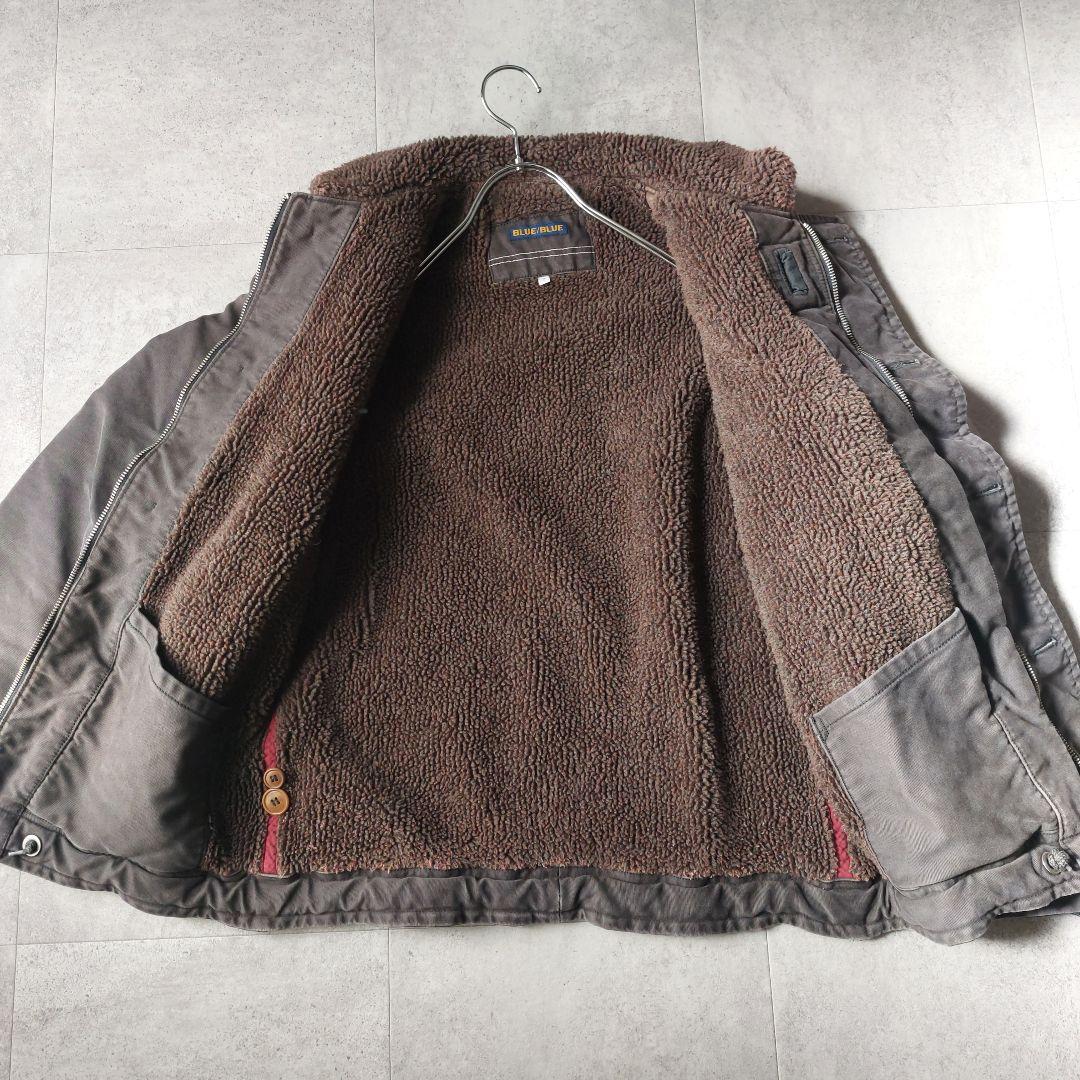 ブルーブルー BLUE BLUE N-1 デッキジャケット M チャコール