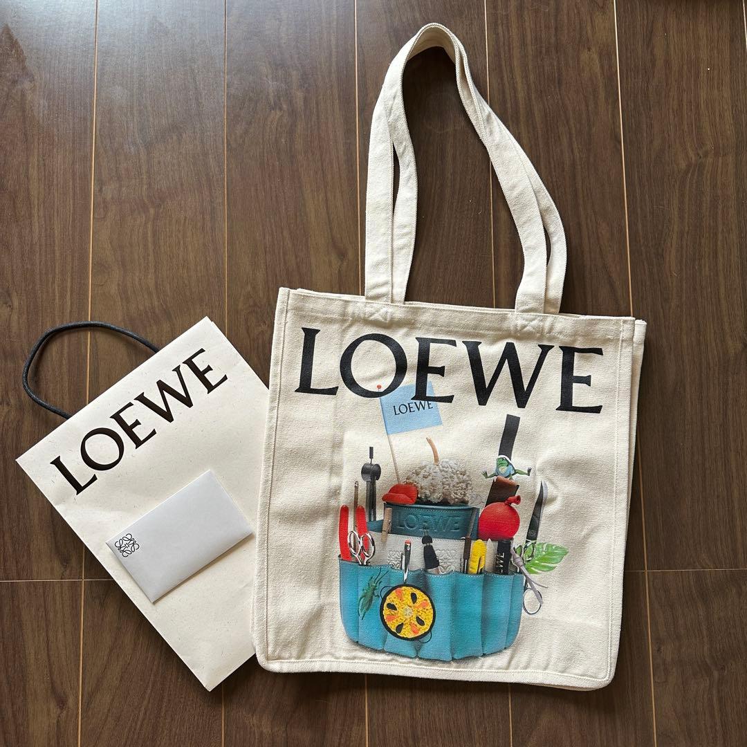 限定品 LOEWE ロエベ クラフテッドワールド エコバッグ