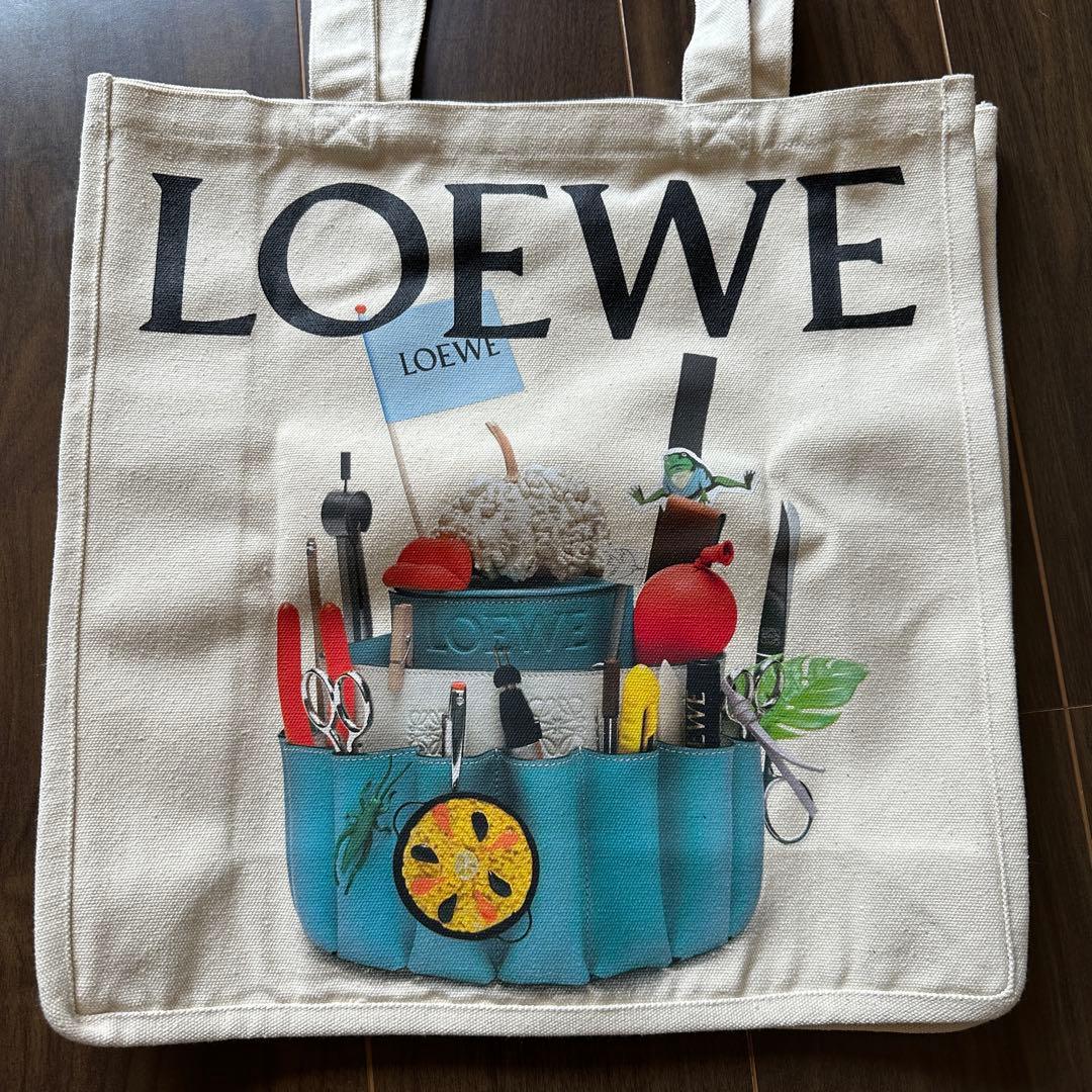限定品 LOEWE ロエベ クラフテッドワールド エコバッグ