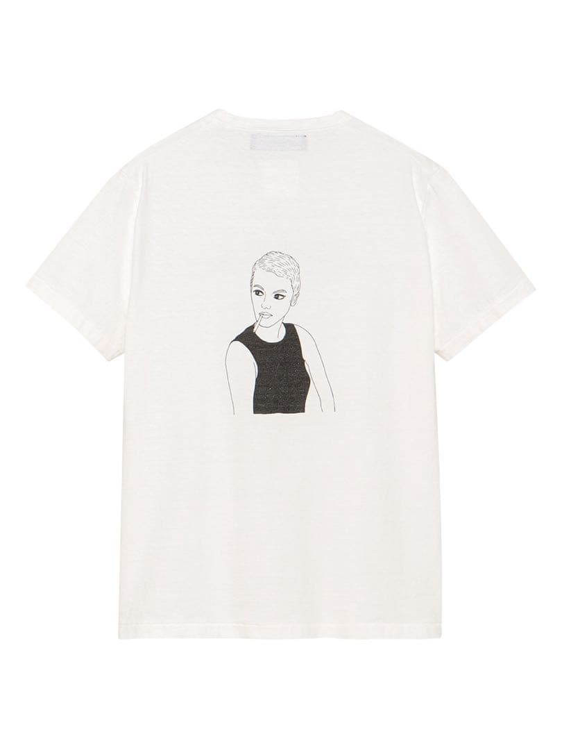 MADISONBLUE CREW NECK TEE JEAN Tシャツ