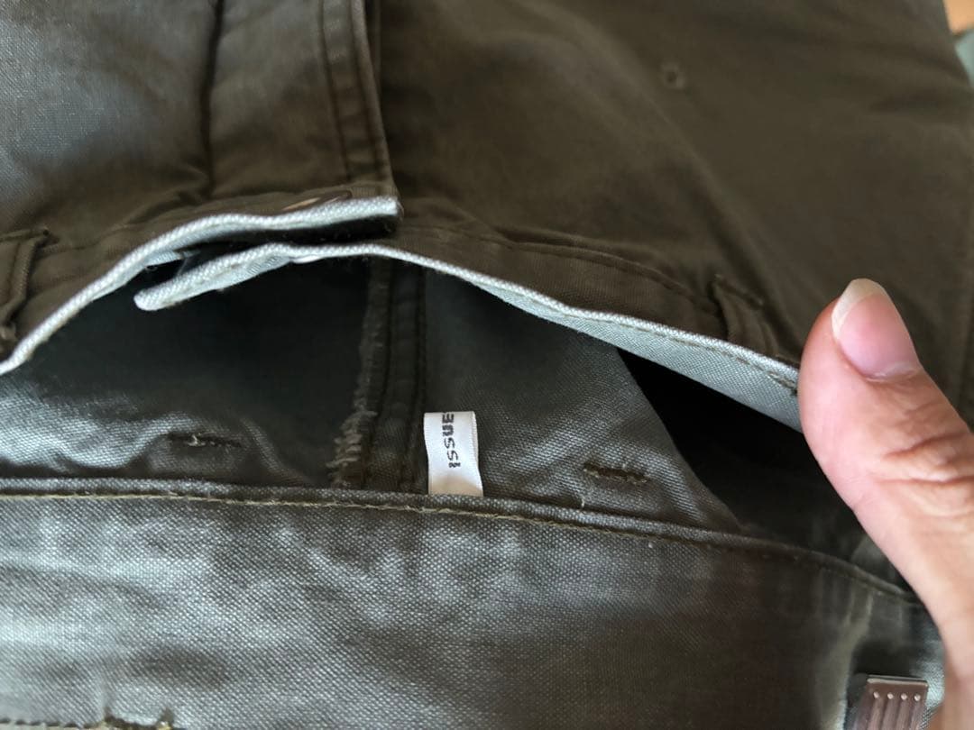 ISSUETHINGS 23SS ダメージ加工パンツ ワークパンツ