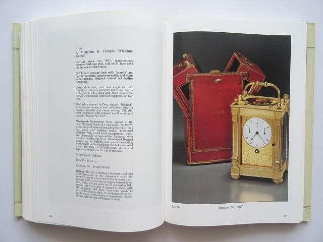 洋書◆ブレゲの置時計と腕時計写真集 本