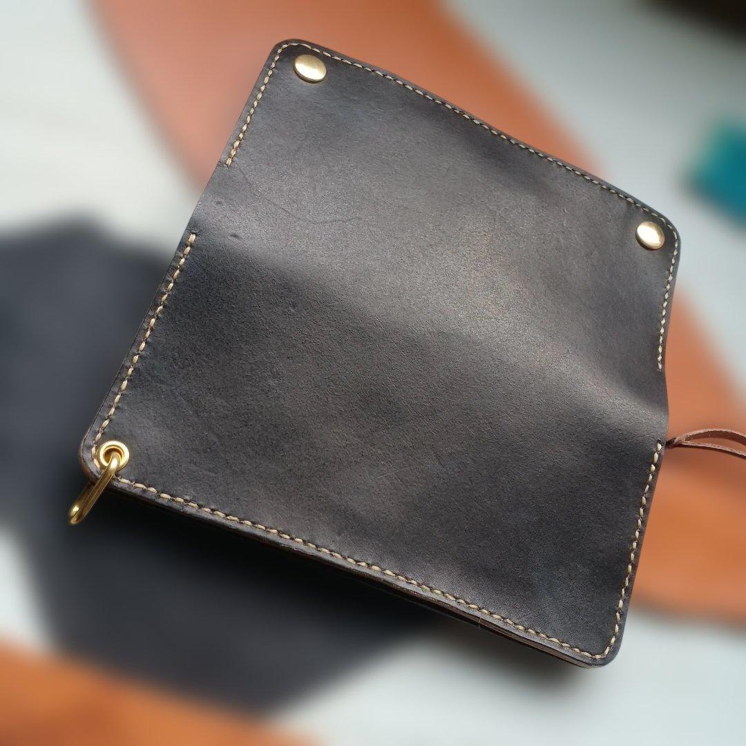 トラッカーウォレット　ロング　茶芯　42TALON復刻